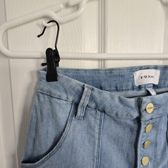 Frame Le Crop Mini Boot Carnation Size 31 - Picture 4 of 11